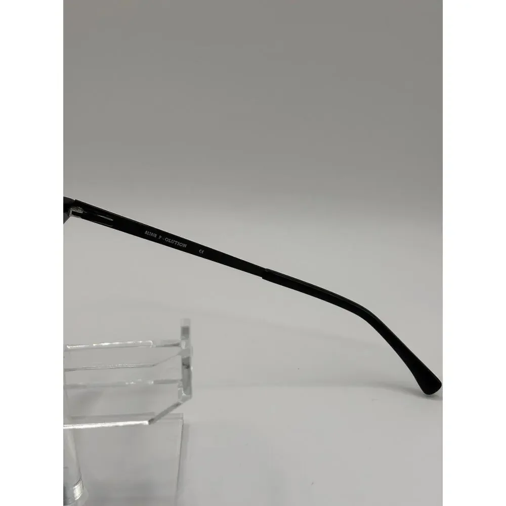 Altair Evolution A4048 Eyeglasses Black Fade Rectangle 55-17-145 Men's